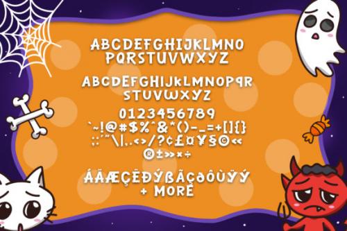 Gloomy Halloween Font