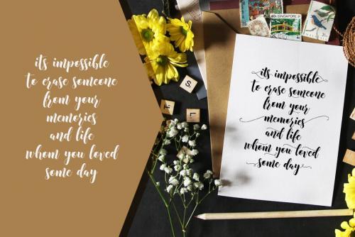 Glorydays Cursive Font