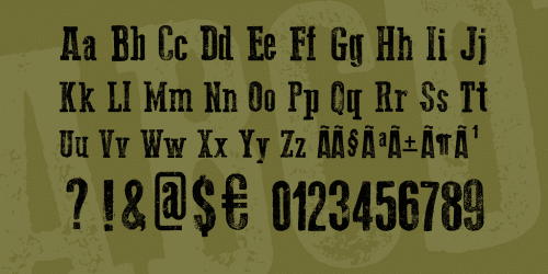Go Old Western Font