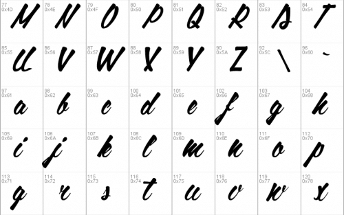 God Bless America Font