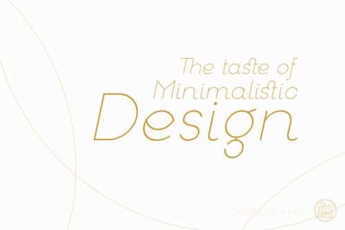 Goeslim Ultra Thin Font