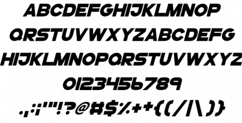 Gogo Poster Punch Font