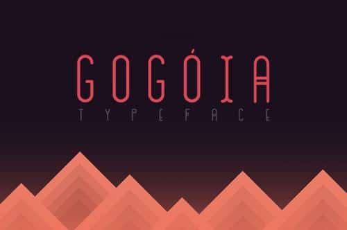 Gogoia Typeface Font