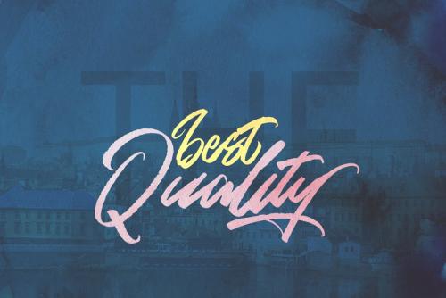 Gold Brush Font