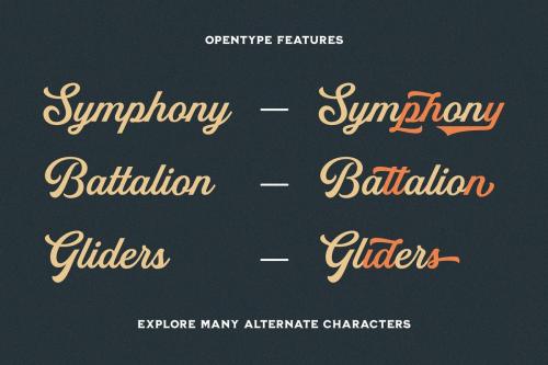 Golden Hills Script Font
