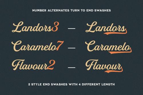 Golden Hills Script Font