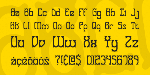 Goose Bumps Font Family