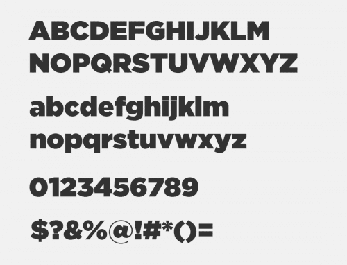 Gotham Narrow Font iCiel Gotham Ultra font