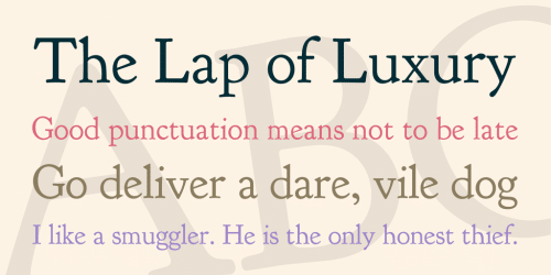 Goudy Bookletter Font