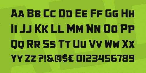 Government Agent BB Font