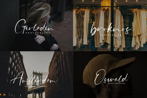 Grahamo Signature Font