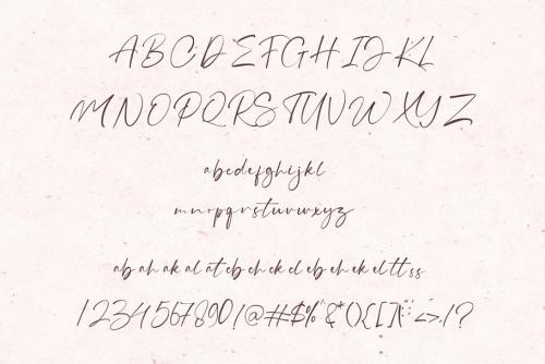 Grahamo Signature Font