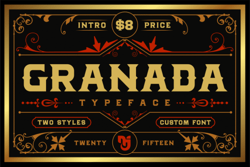 Granada Spurs Font