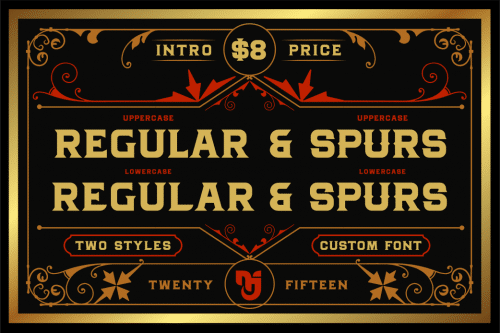 Granada Spurs Font
