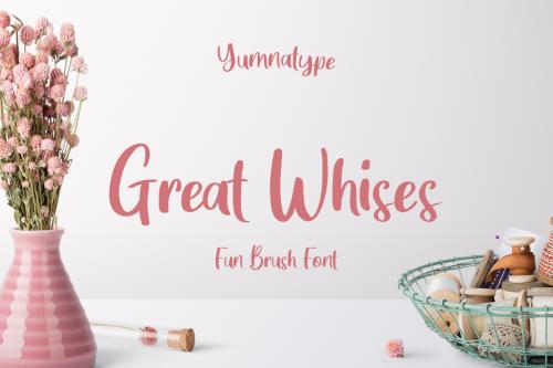 Great Wishes Handwritten Font