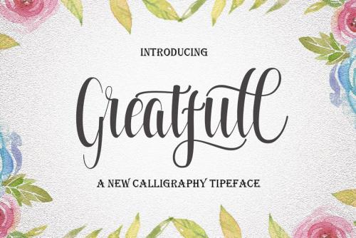 Greatfull Script Font