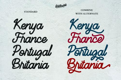 Greatquest Bold Script Font