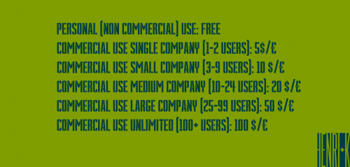 Grenade Stencil Font