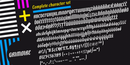 Grimoire Font