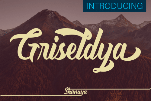 Griseldya Script Font