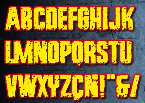 Grunge Manifesto Display Font