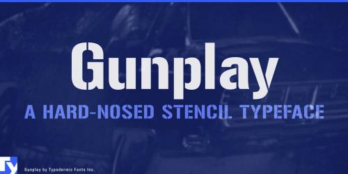 Gunplay Font Family