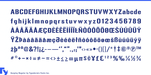 Gunplay Font Family