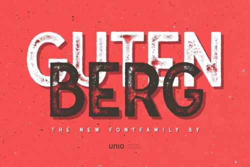 Gutenberg Font Family