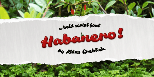 Habanero Font