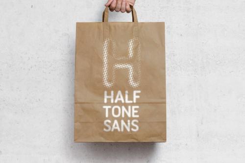 Halftone Font