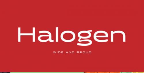 Halogen Font