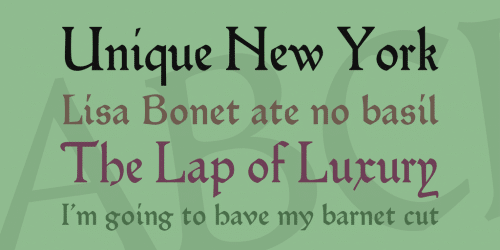 Hamlet Font Family