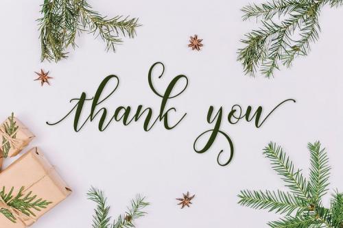 Happy Christmas Calligraphy Font
