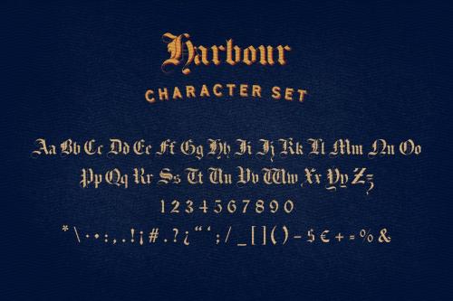 Harbour Typeface