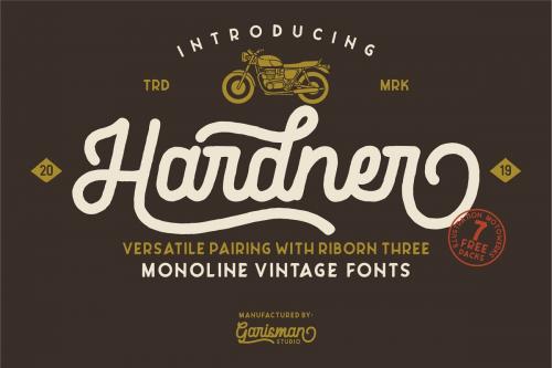 Hardner Retro Font