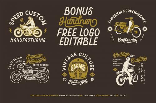 Hardner Retro Font