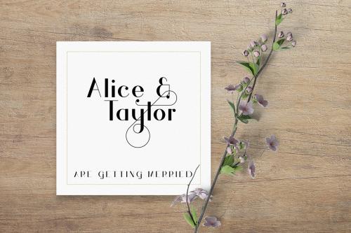 Hashtag Moderna Font Duo