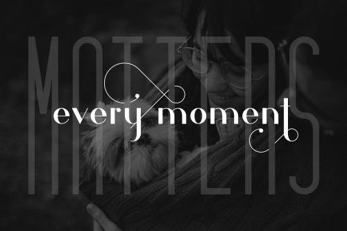 Hashtag Moderna Font Duo