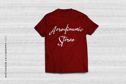 Hastagram Calligraphy Font