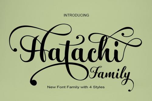 Hatachi Font