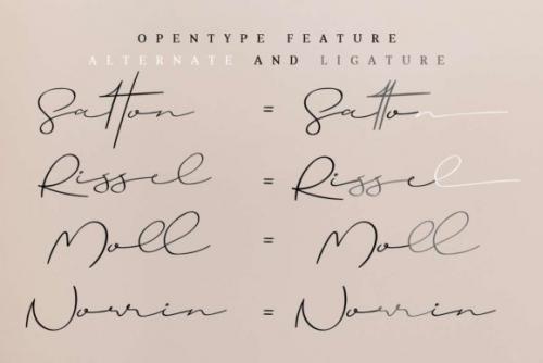 Hatching Love Script Font