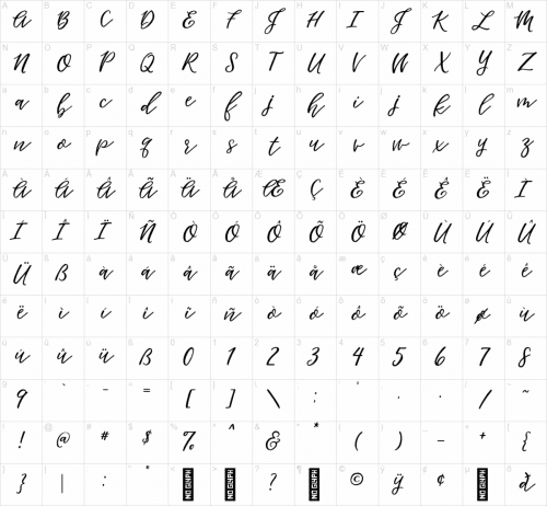 Hawthorne Script Font