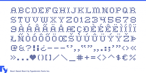 Heart Sweet Heart Font