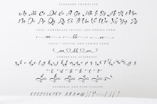 Dream of Heartland Calligraphy Font