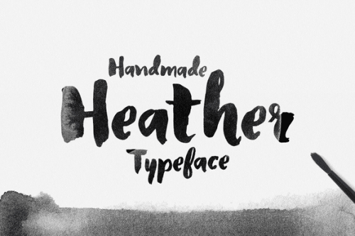 Heather Typeface Font