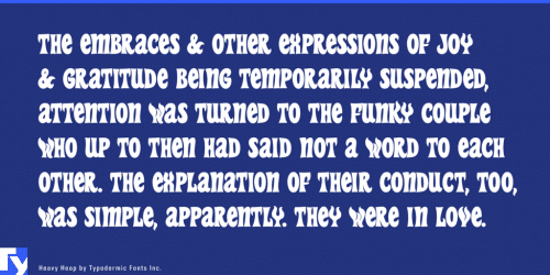 Heavy Heap Font Hot Wheel Font