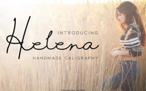 Helena Handwritten Font