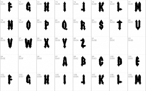 Hell Kitchen Font