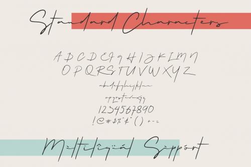 Hellios Signature Font