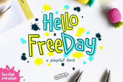 Hello Freeday Font